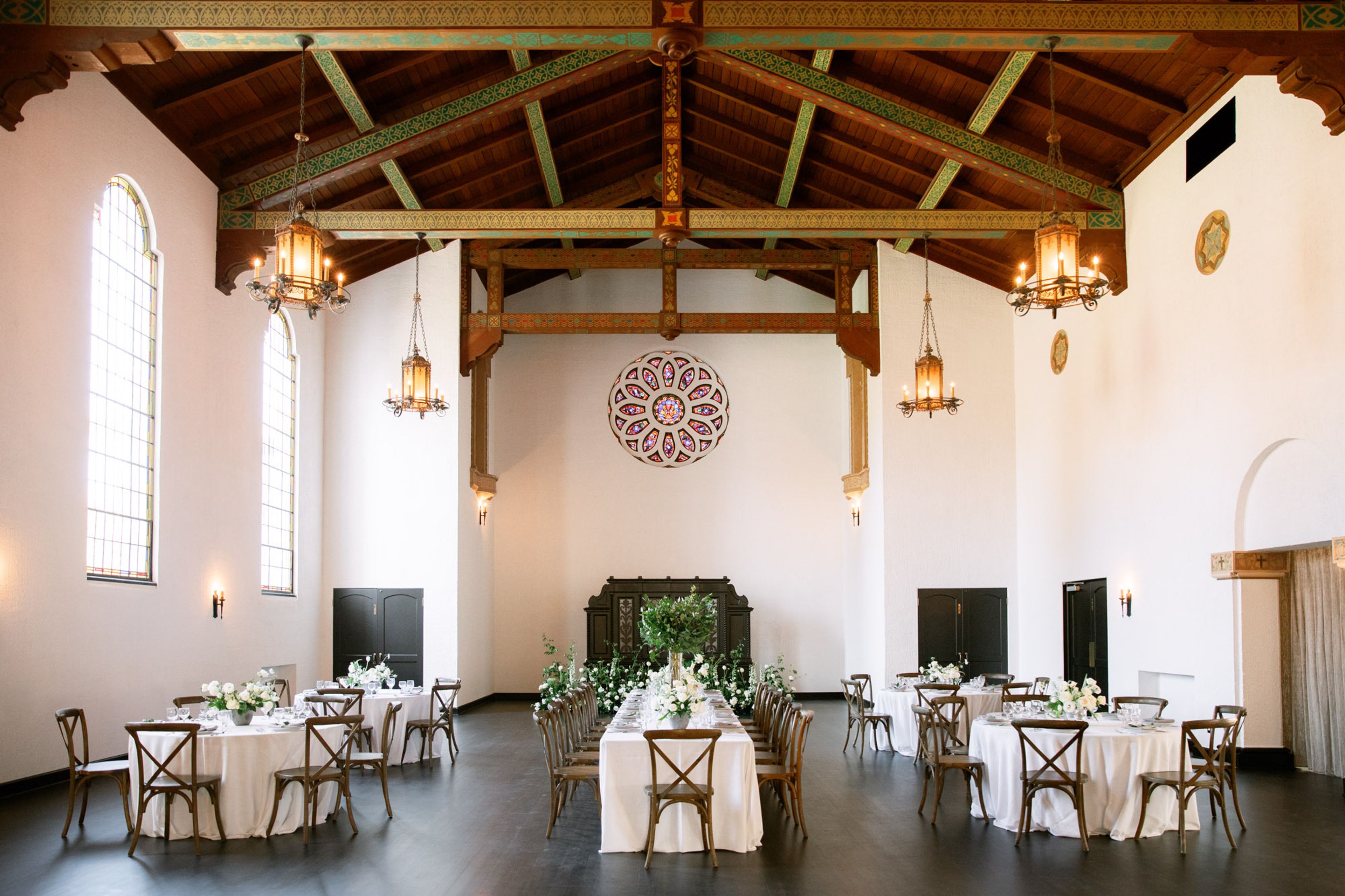 The Mission Hall, an event space at Fillmore Chapel by Wedgewood Weddings