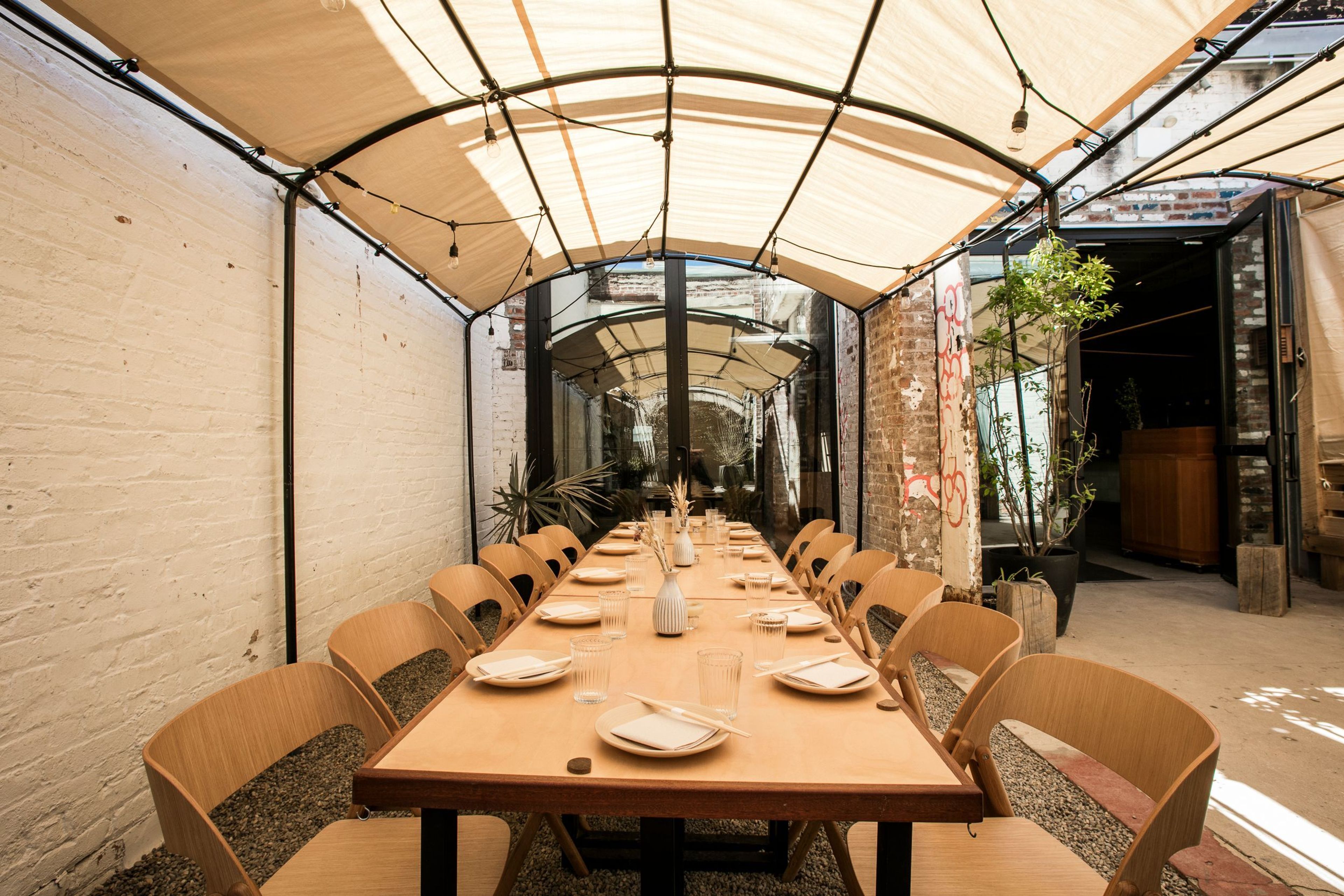 Inner Courtyard, an event space at Rule of Thirds