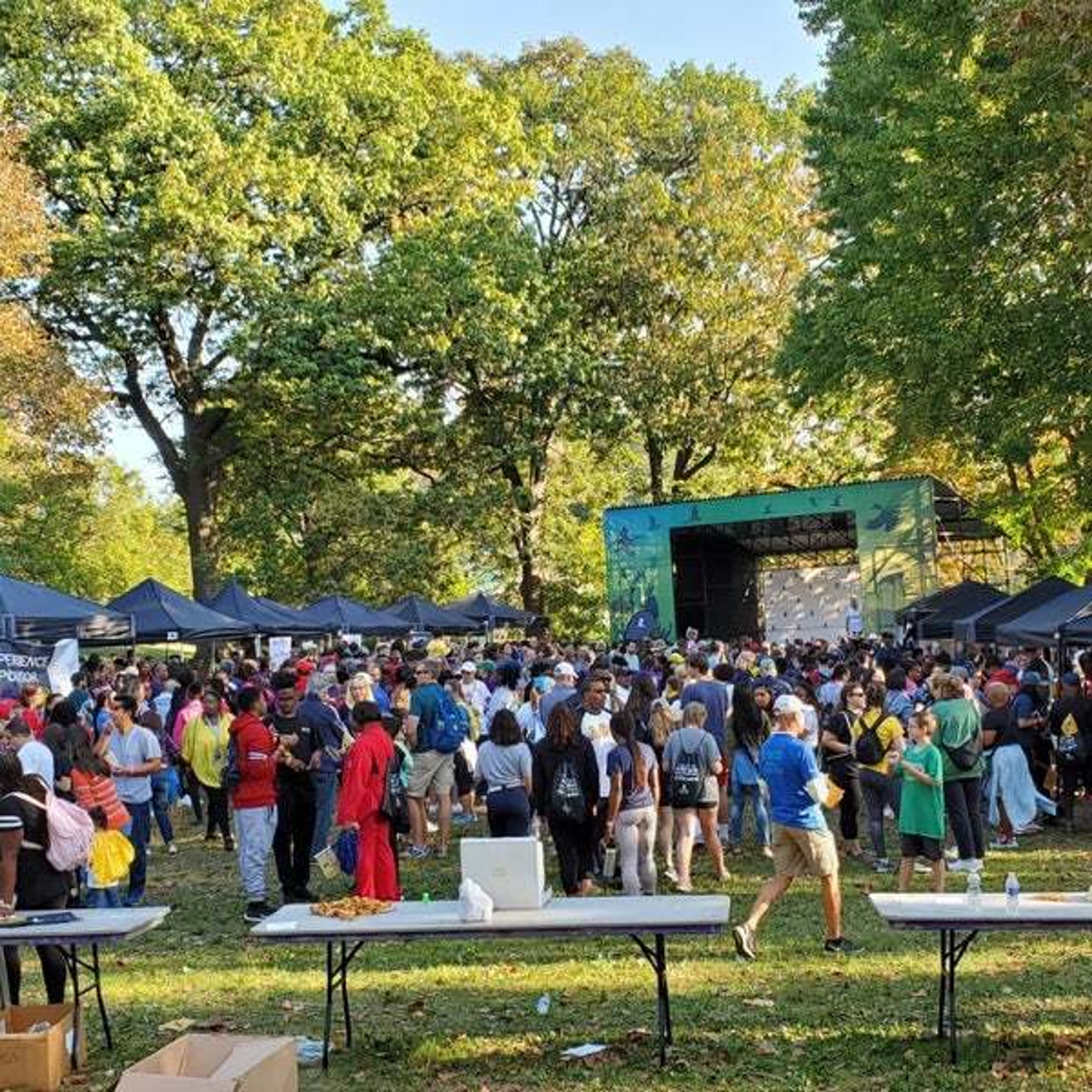 Impala Lawn, an event space at Philadelphia Zoo