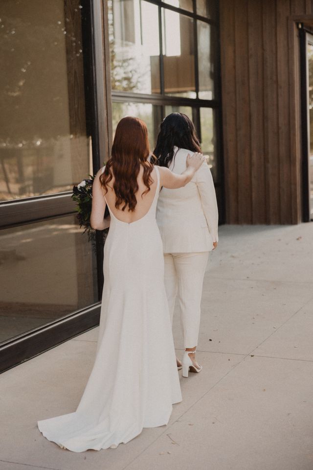 Featured photo from Shandra + Camille's Chic Wedding