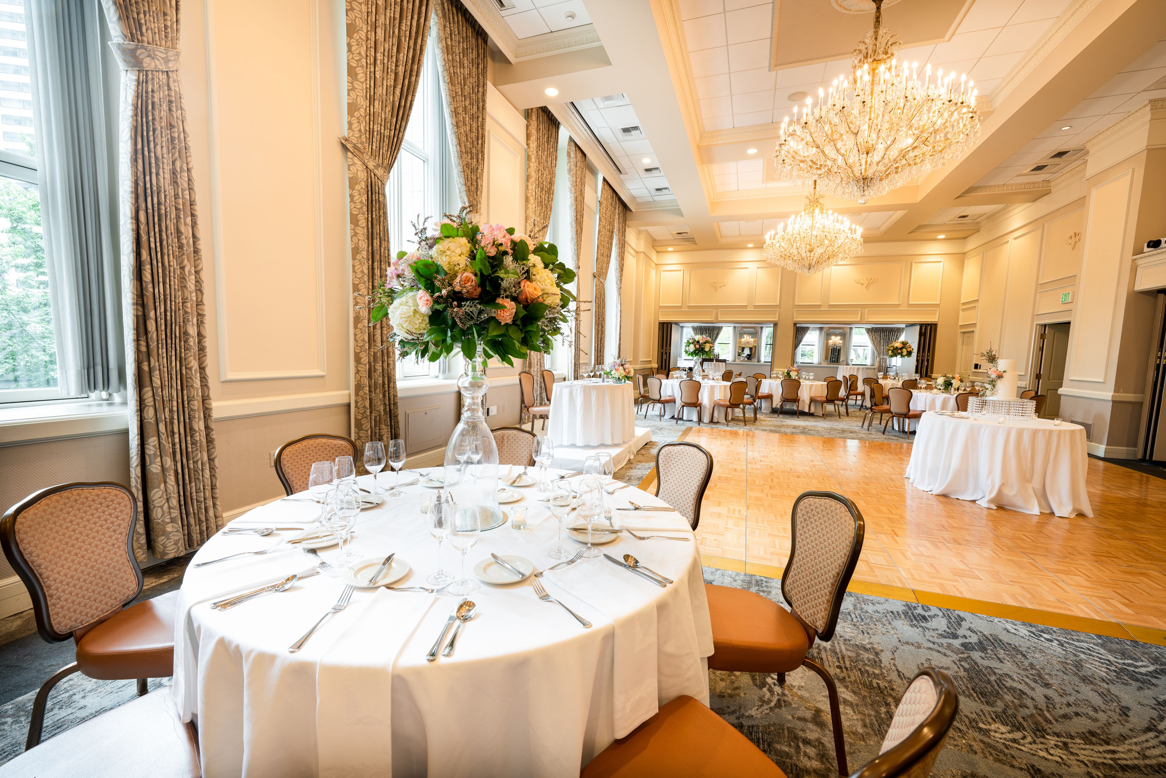 Crystal Ballroom, an event space at Washington Athletic Club