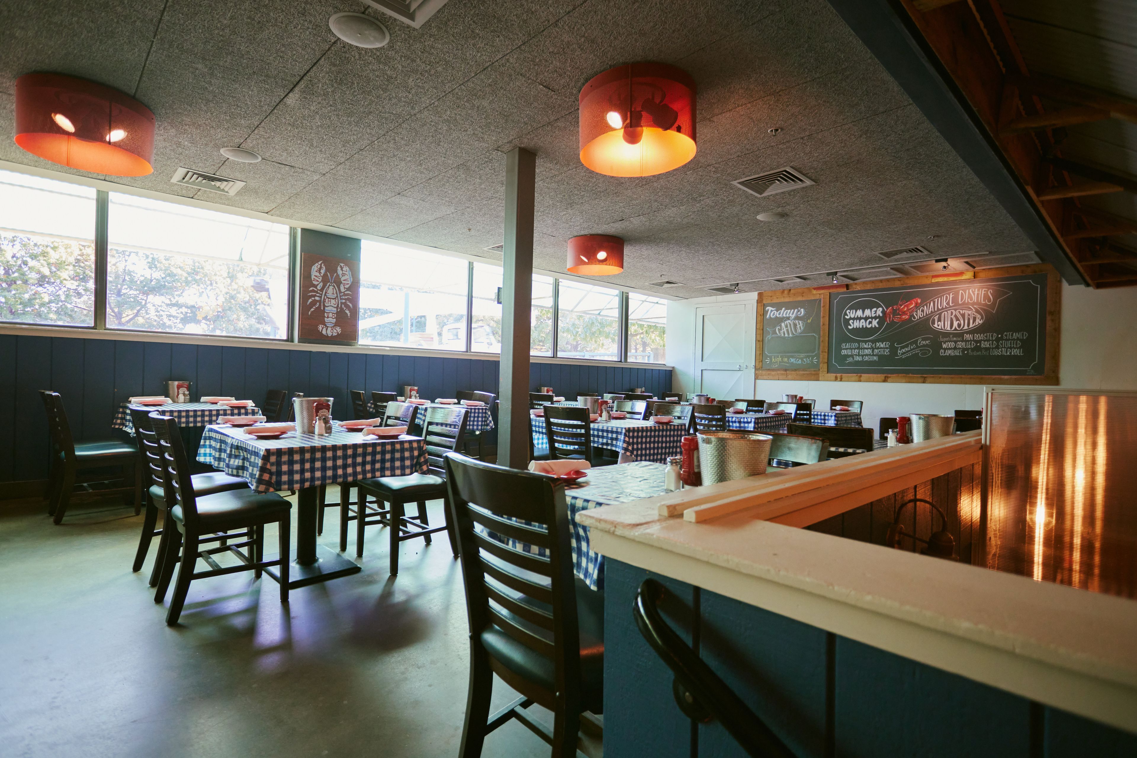 The Upper Deck, an event space at Jasper White's Summer Shack, Cambridge