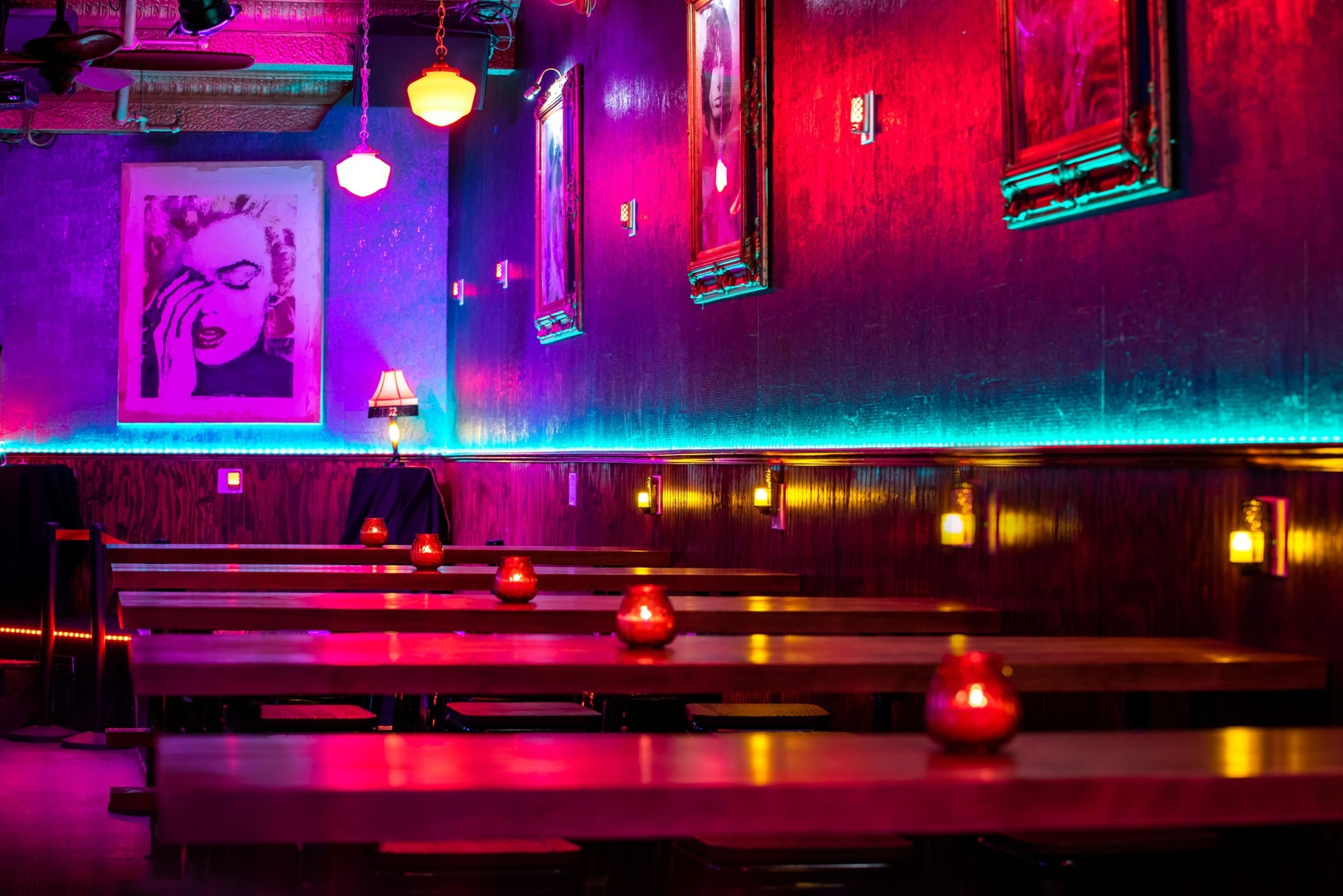 Space at Lucky's Lounge, an event space at Lucky's Lounge