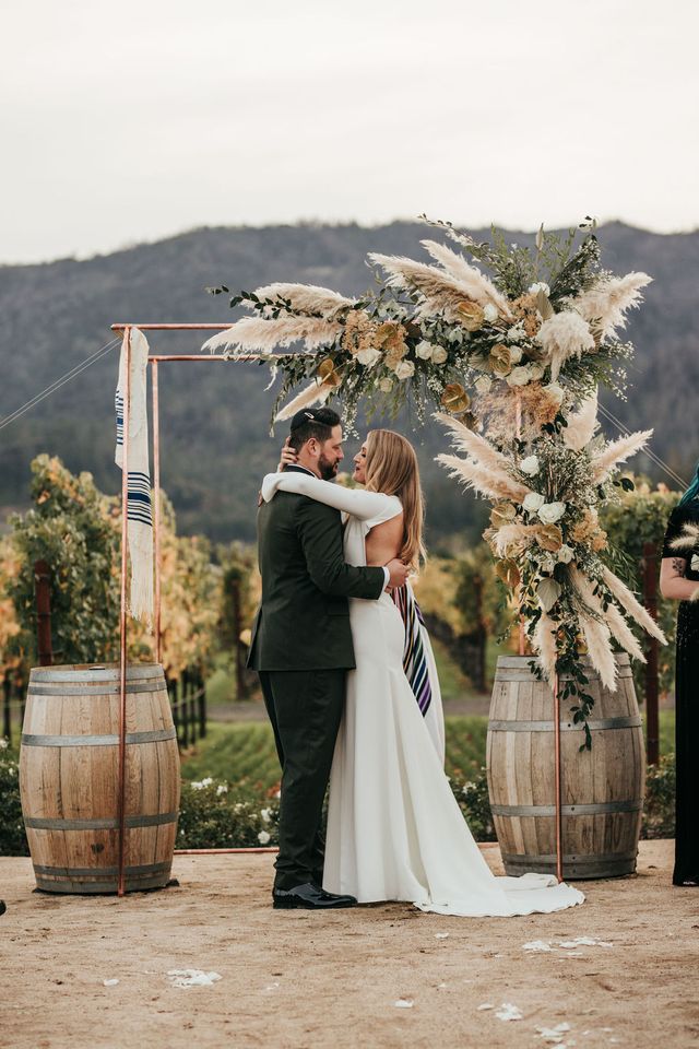 Featured photo from Romantic Outdoor Wedding at Tre Posti in St. Helena, California
