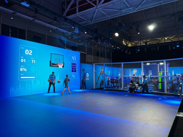 Featured photo from AT&T Fan Zone at the Final Four Fan Fest