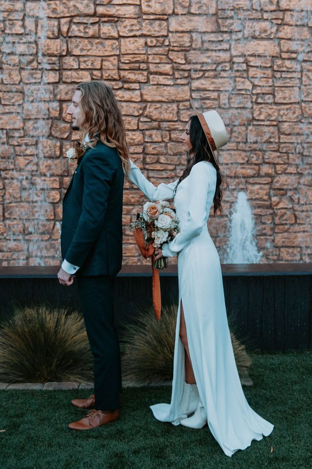 Featured photo from A Chic Winter Wedding at River Garden in Vista, California