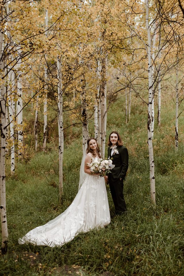Featured photo from Fall Aspen Wedding