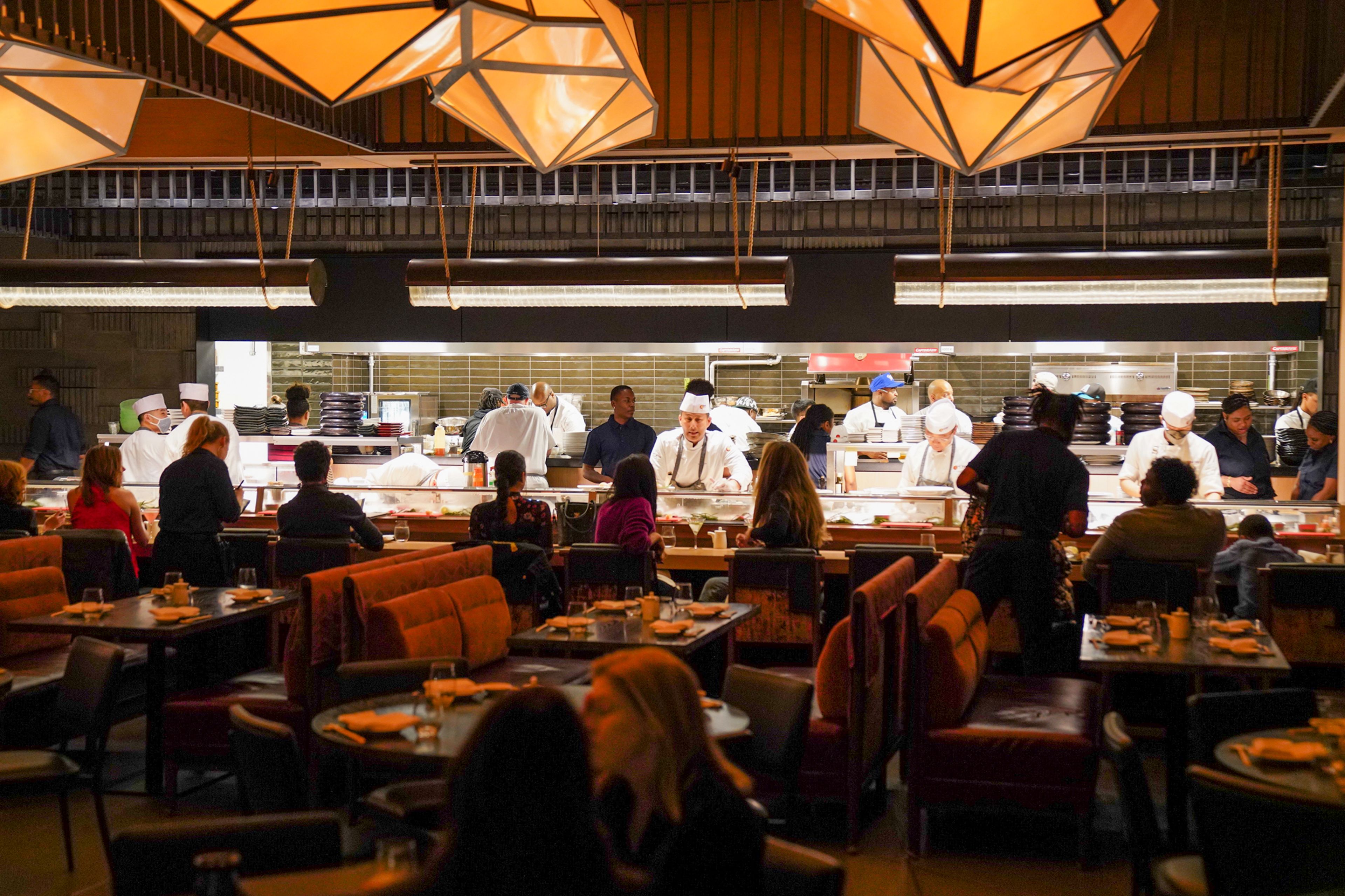 Restaurant, an event space at Nobu Hotel Atlanta