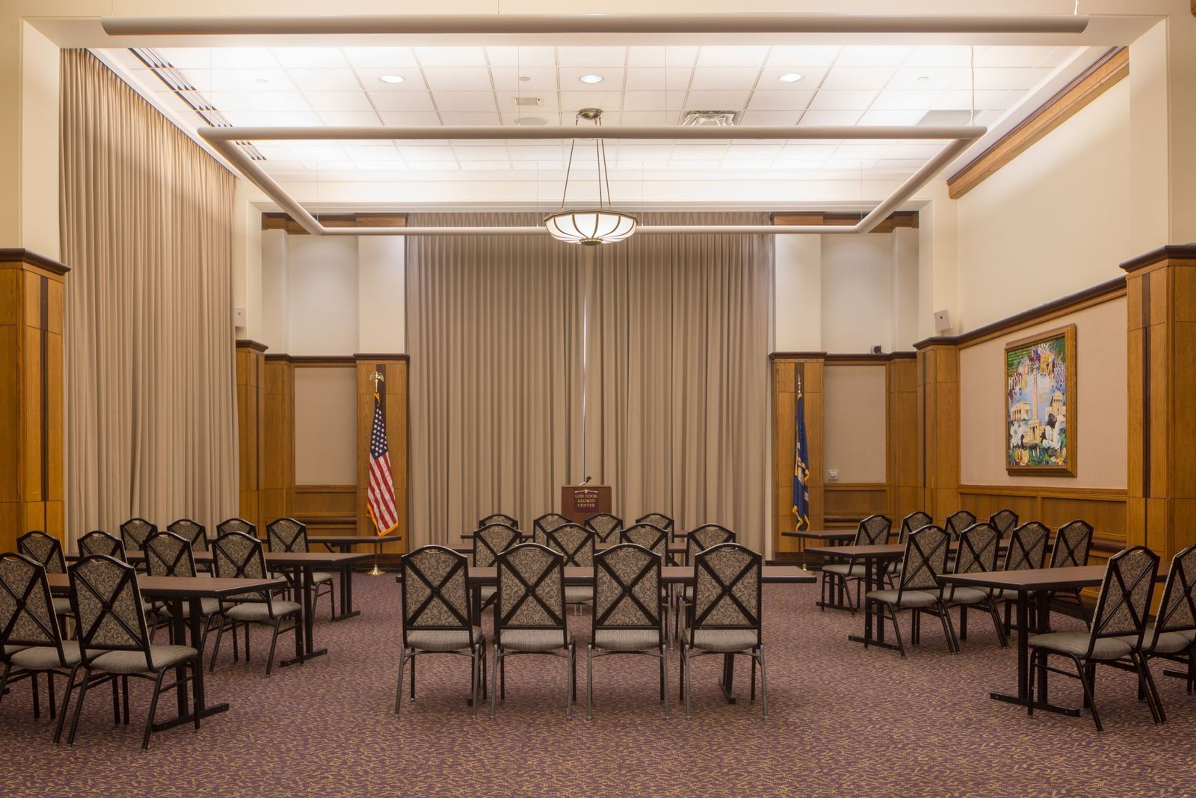 Abell, an event space at The Cook Hotel and Conference Center at LSU