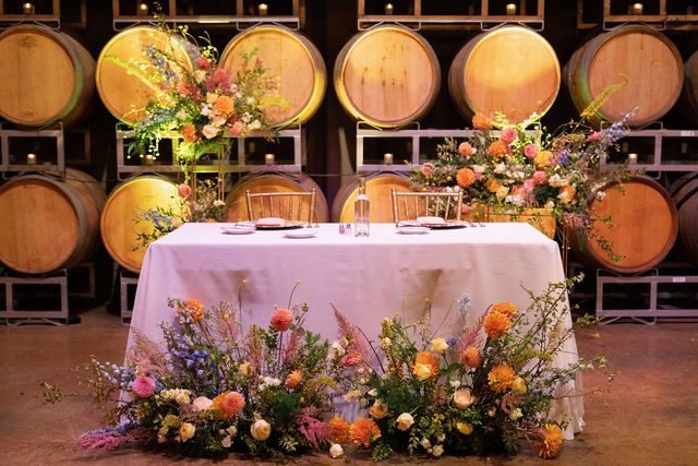 Featured photo from Colorful Floral Black Tie Wedding at Urban Winery