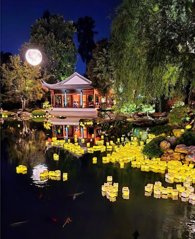 Featured photo from Step Into This Mid Autumn Moon Celebration with Large-Scale Light Installations and Waterside Glow