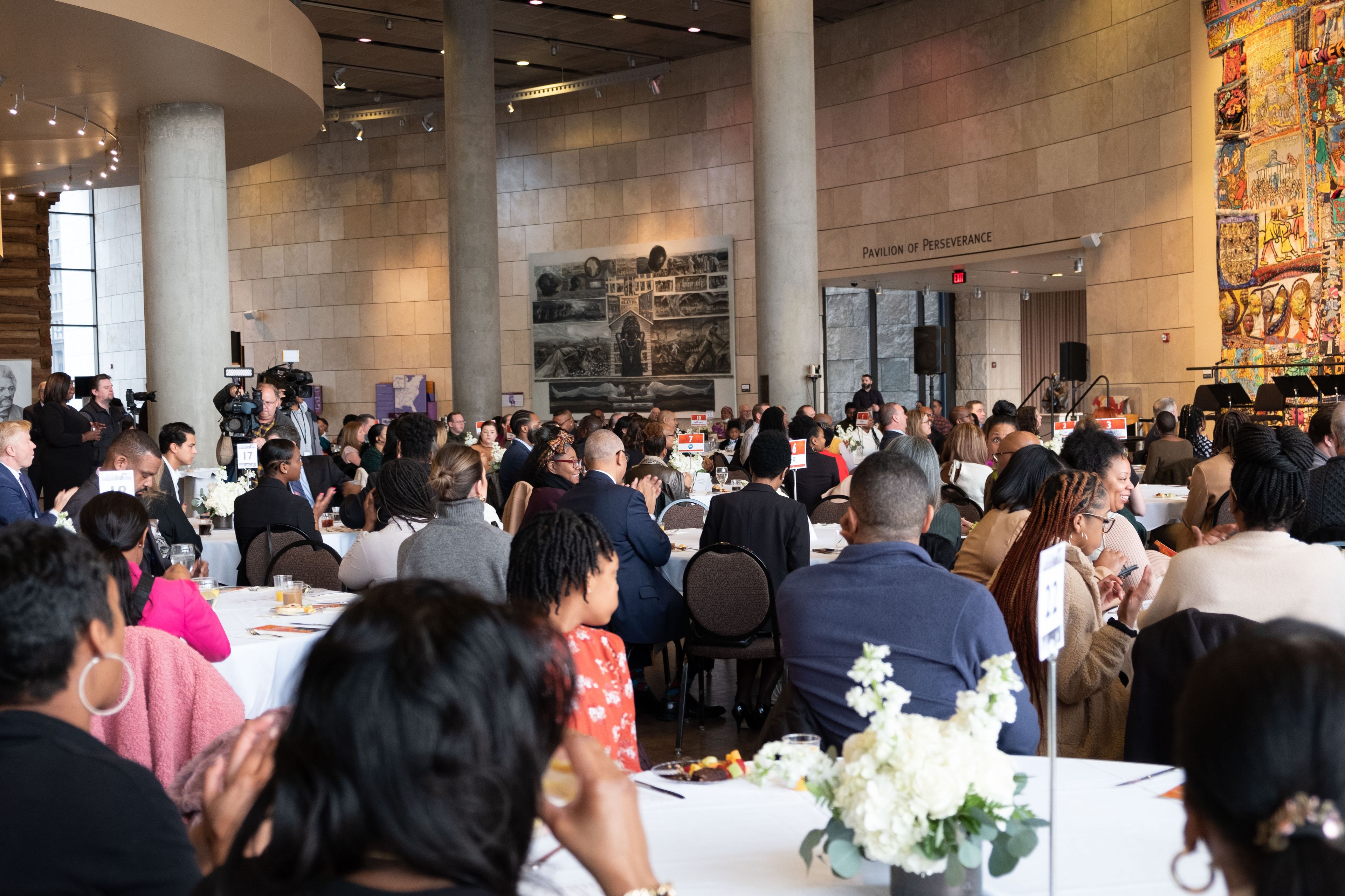 Third Floor & Eternal Flame Balcony, an event space at National Underground Railroad Freedom Center