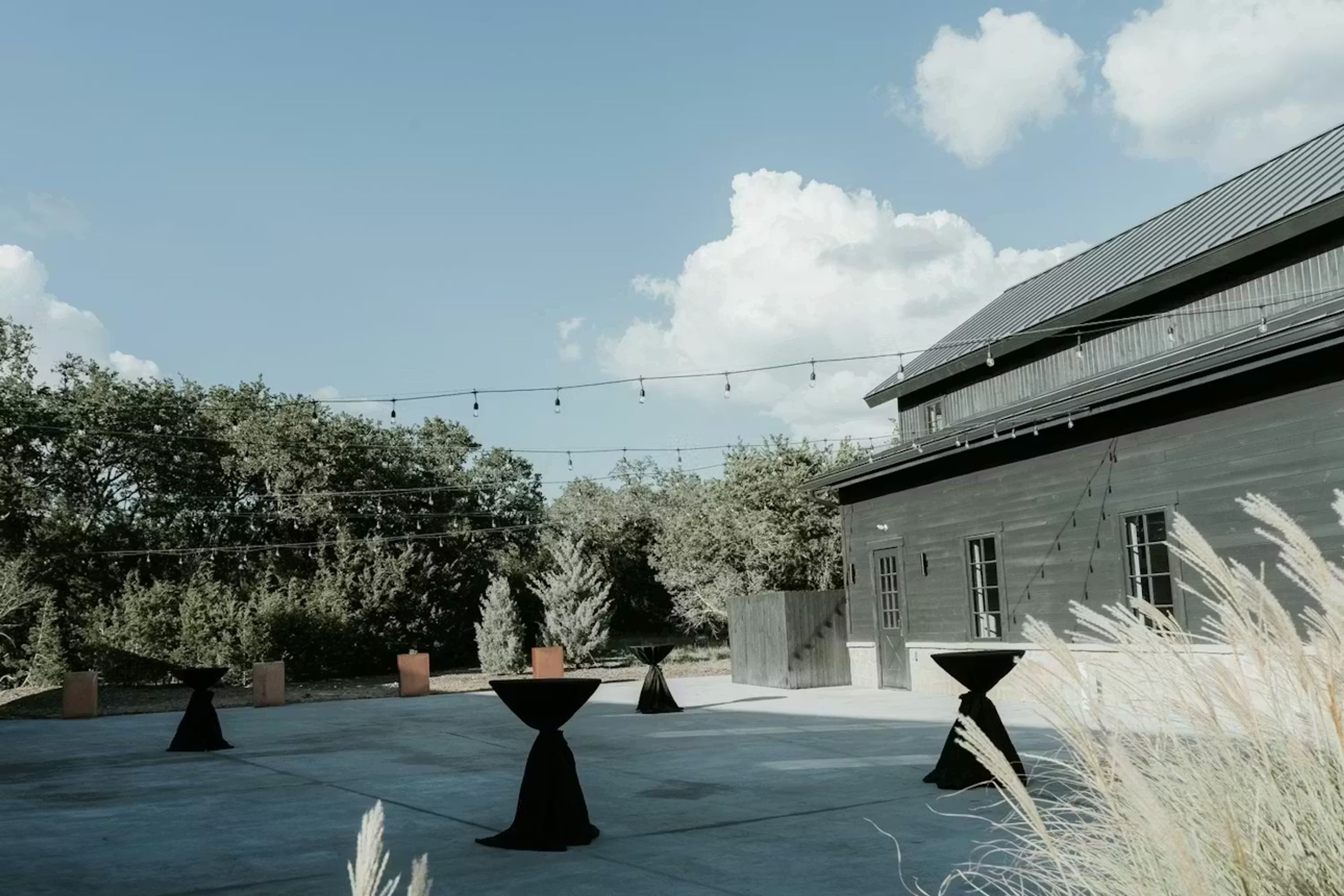 Cocktail Patio / Courtyard, an event space at Morgan Creek Barn Dripping Springs