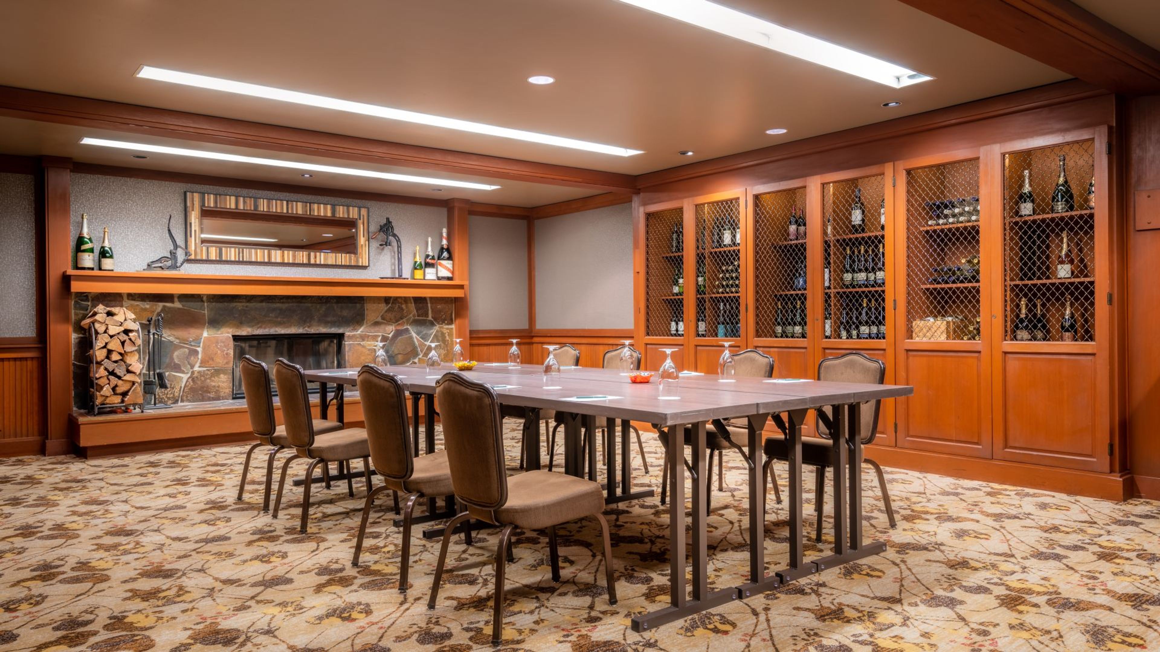 Wine Cellar Room, an event space at Salish Lodge & Spa