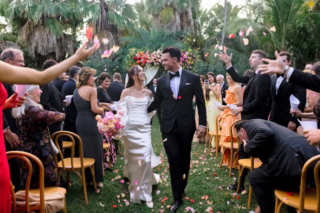 Featured photo from Step Into This Baja Luna Wedding with Palm-Lined Ceremonies and Colorful Reception Tables