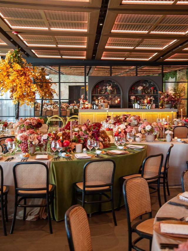 Featured photo from See This Vibrant Luncheon in a Chicago Restaurant with Fruit-Filled Tablescapes and Layered Floral Design