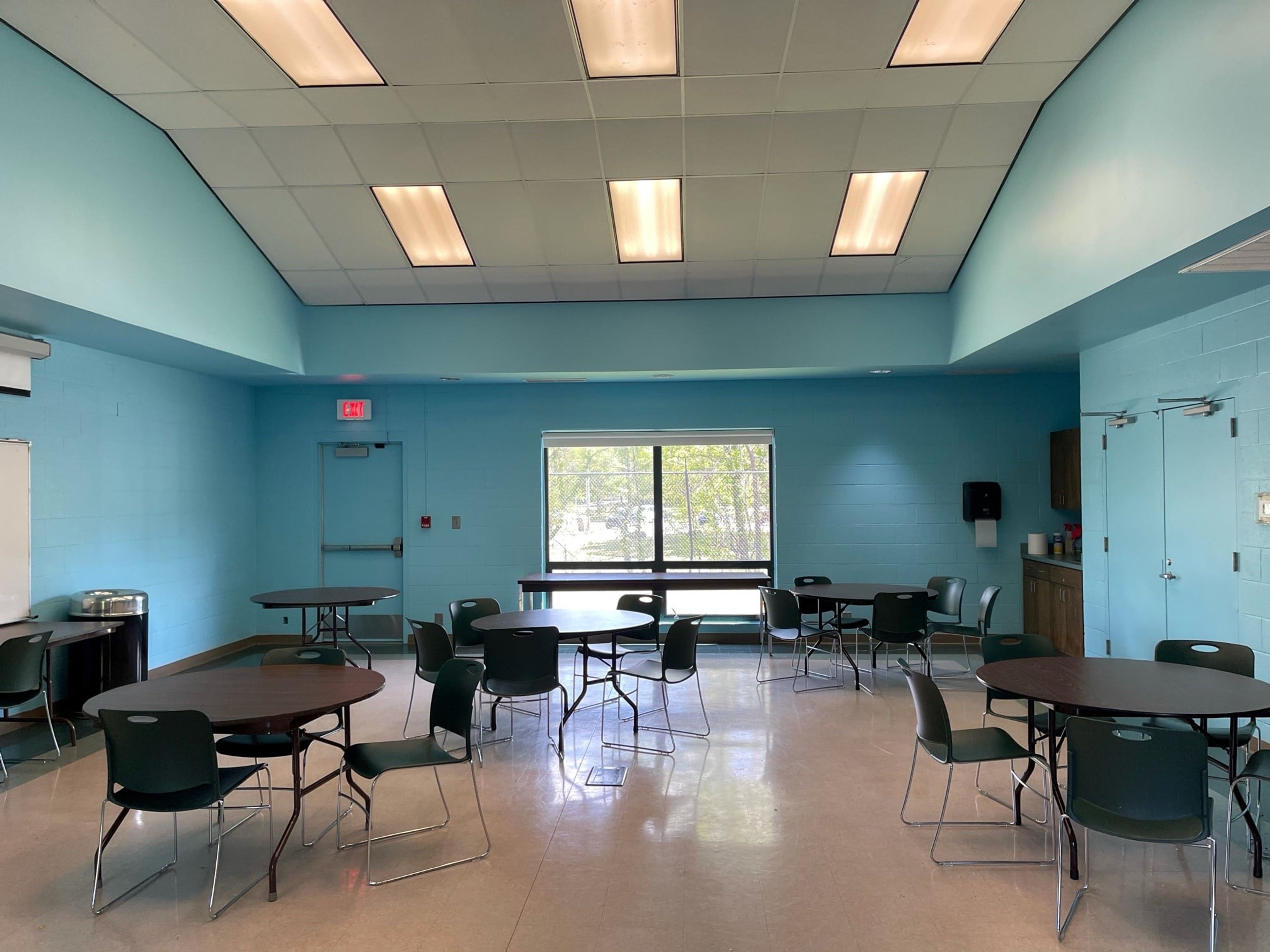 Blue Room, an event space at Tulsa Zoo