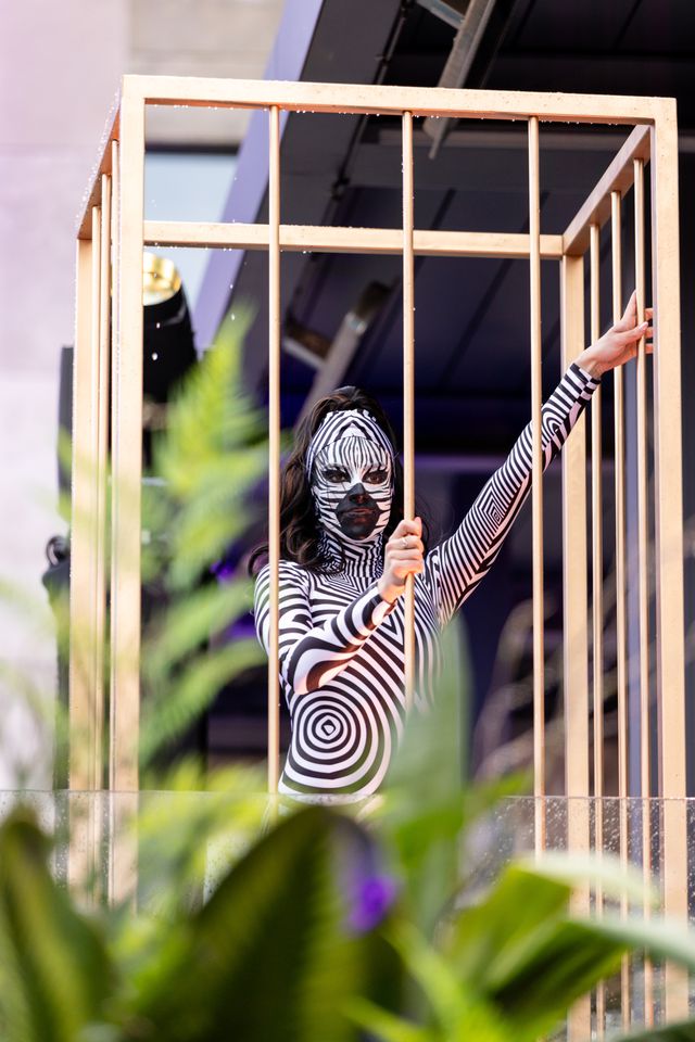 Featured photo from A Masculine Jungle Birthday: Backyard Tent Party