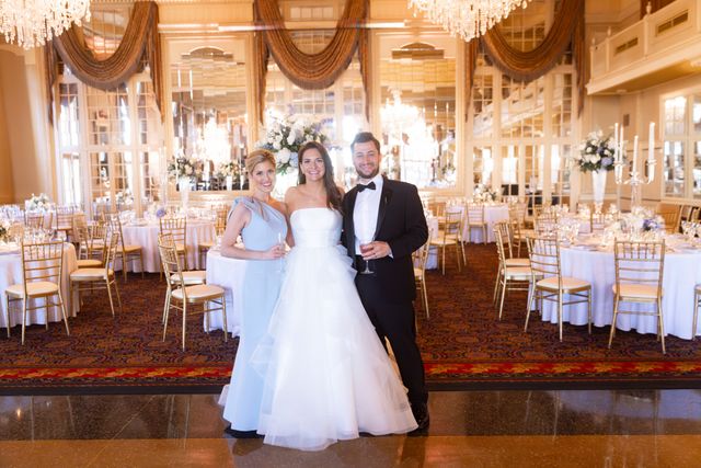 Featured photo from An Elegant Wedding at the Missouri Athletic Club in St. Louis with Soft Blue Accents and Classic White Florals