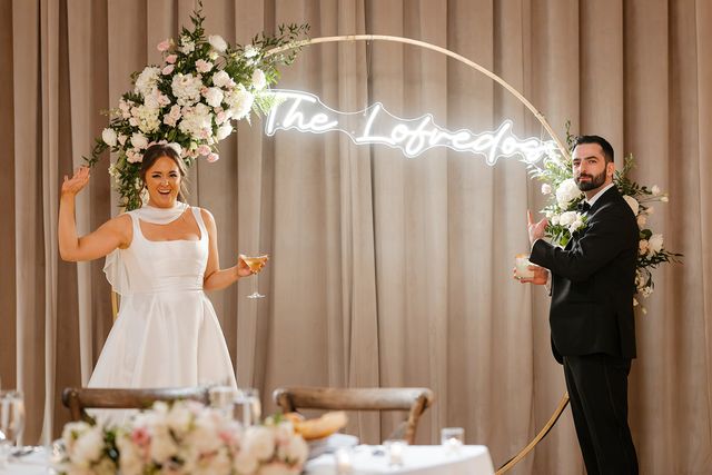 Featured photo from A Chicago Wedding Featuring Skylit Loft Spaces, Flowing Drapery, and Warm Ambient Lighting