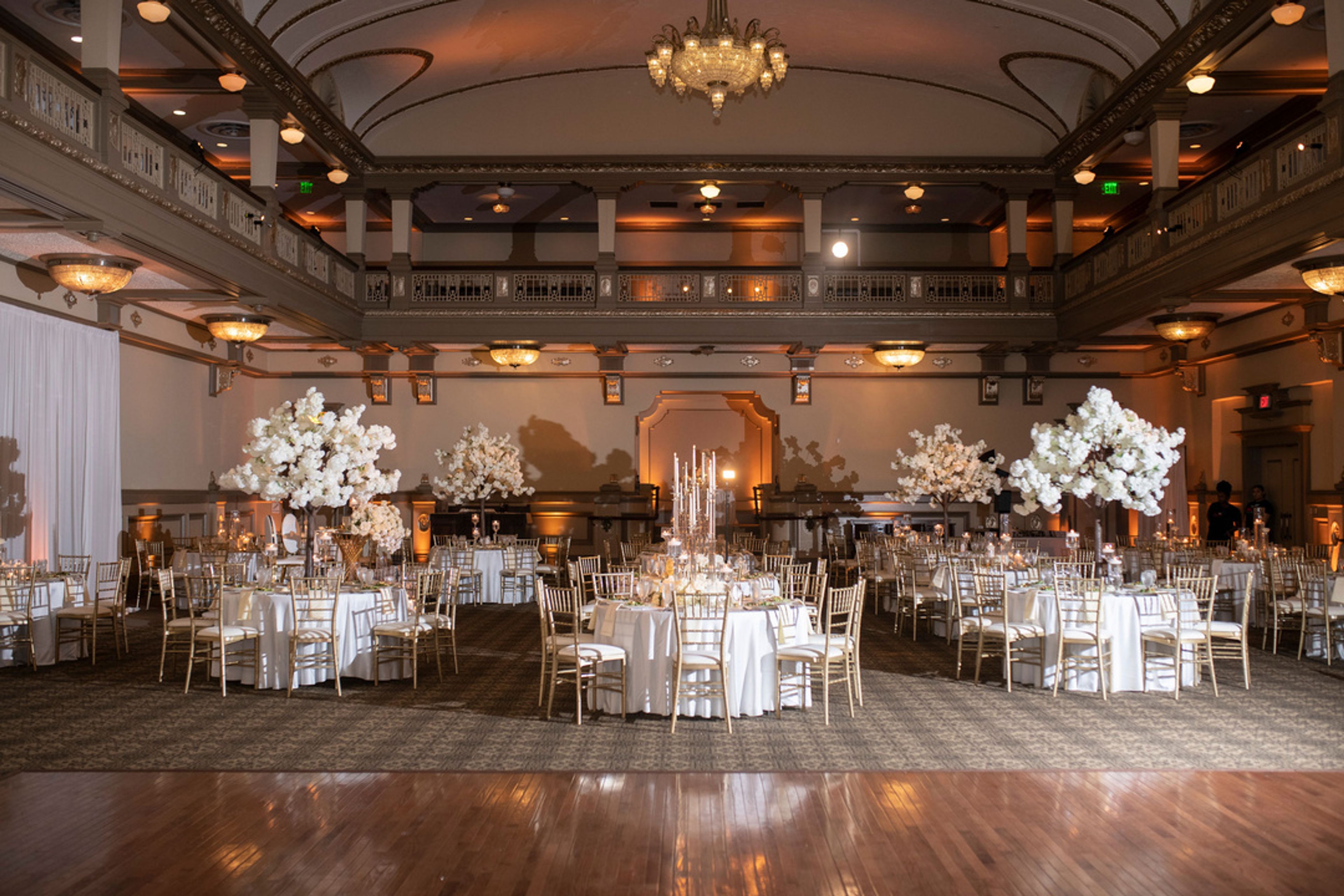 Virginia Ballroom, an event space at The John Marshall Ballrooms