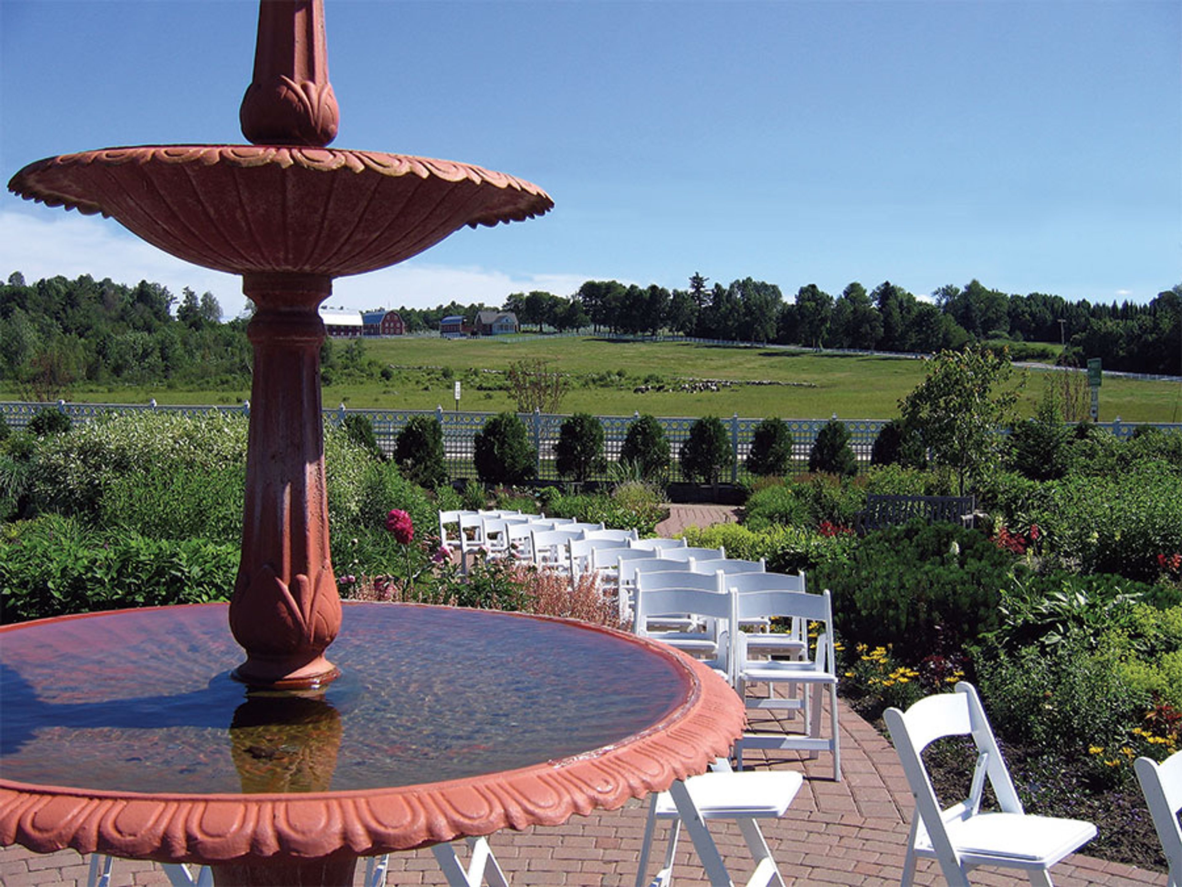 The Garden, an event space at Pineland Farms