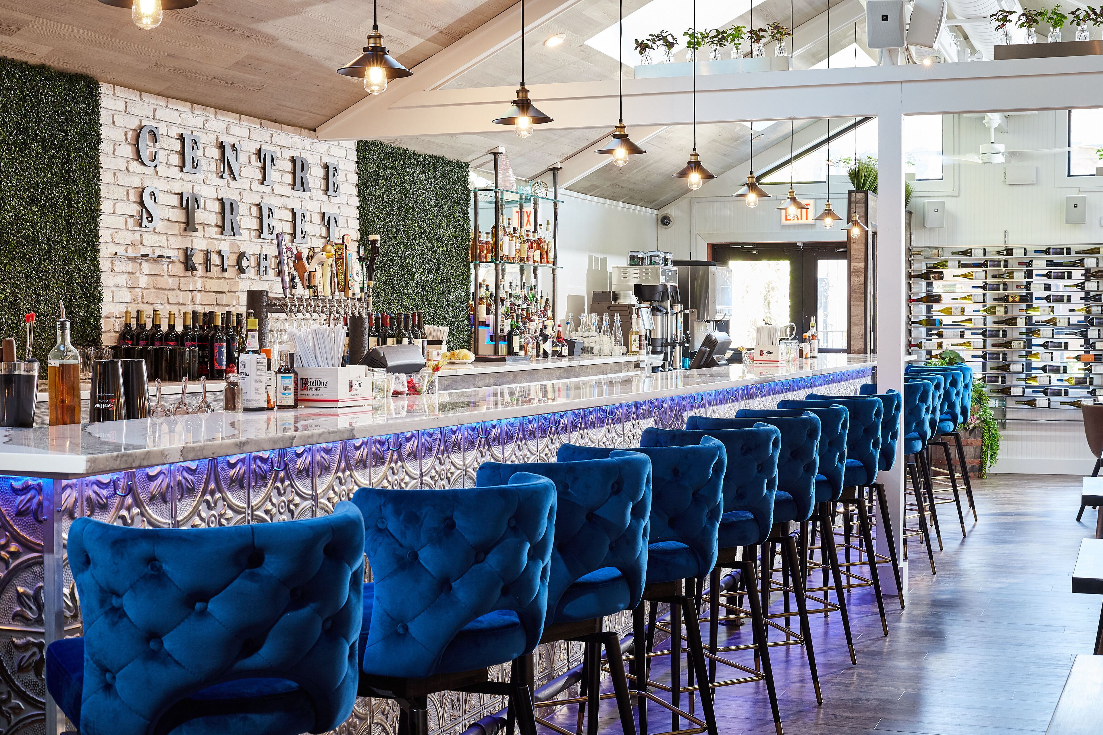 The Sapphire Room, an event space at CSK Chicago