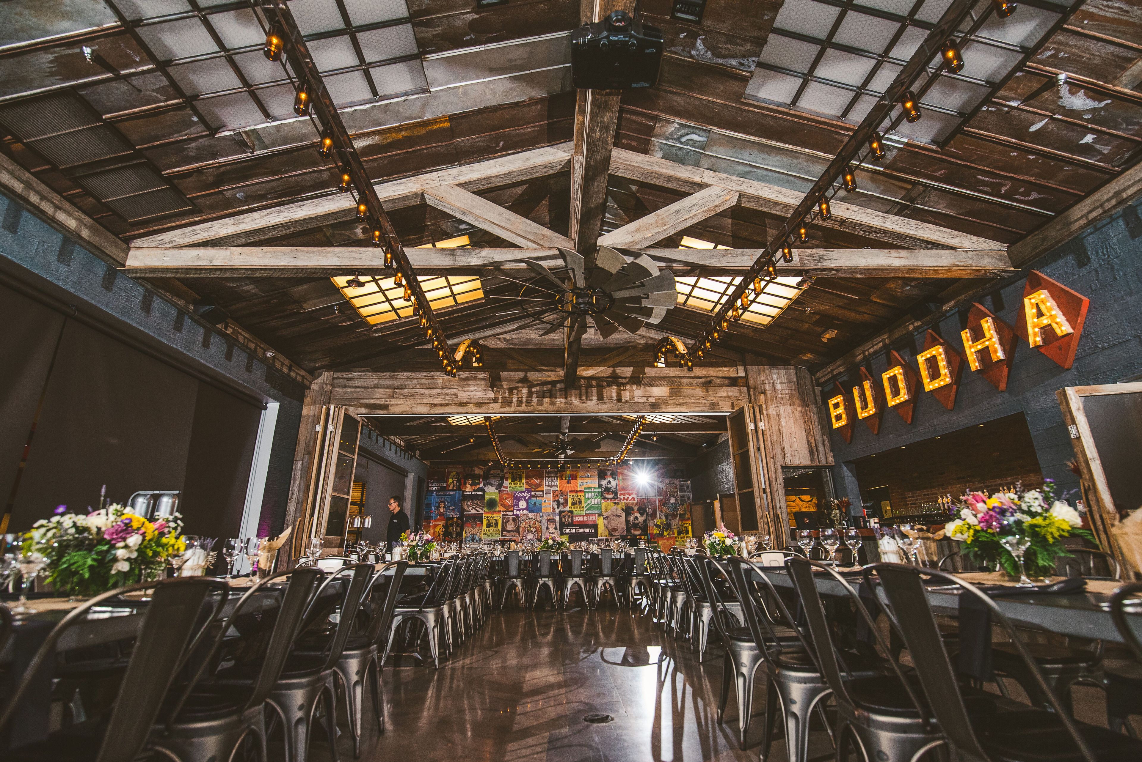 Banquet Room, an event space at Funky Buddha