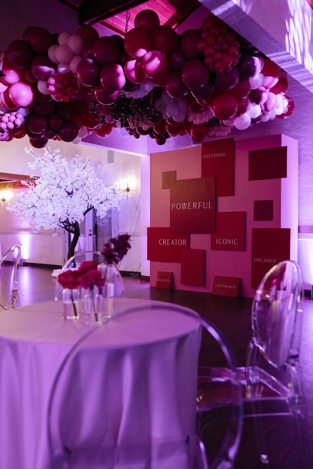 Featured photo from 'Viva Magenta' themed New Years Party