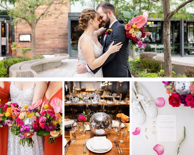 Featured photo from District Winery DC Wedding