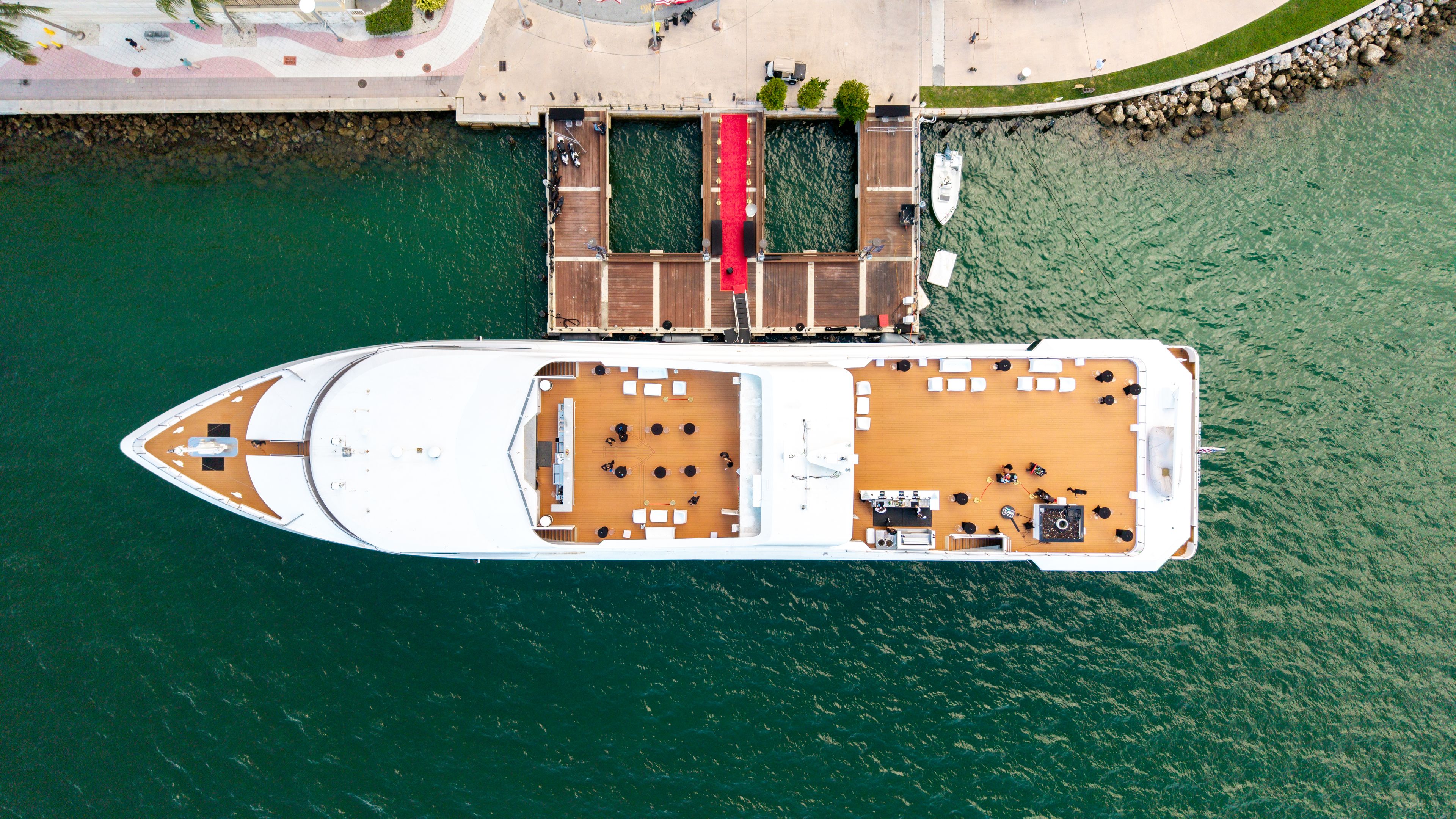 Sky Deck, an event space at Seafair Mega Yacht - Grand Luxe