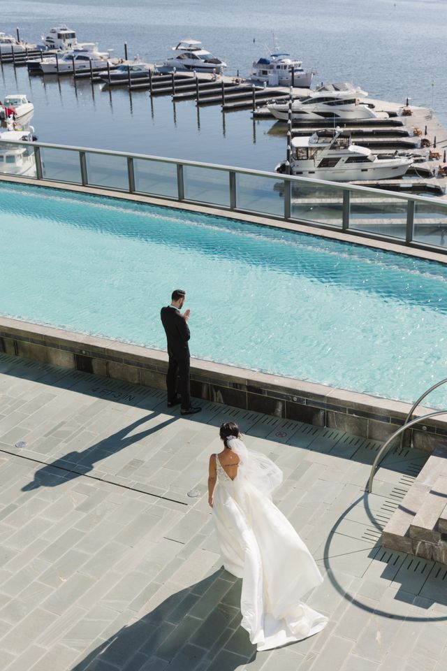 Featured photo from Waterfront Fall Wedding Ceremony and Reception at Four Seasons Hotel Baltimore, MD