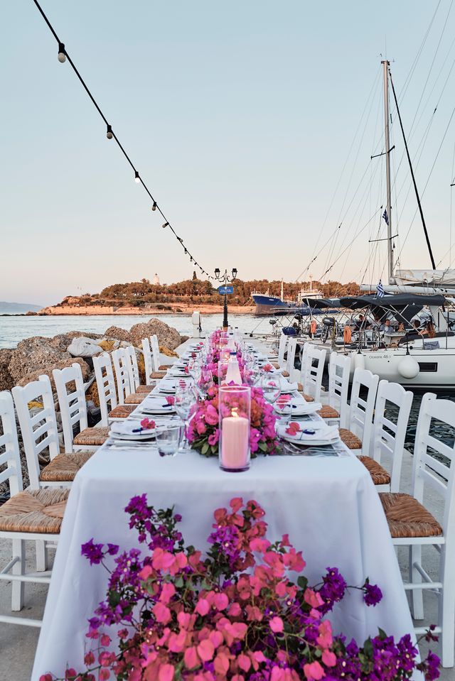 Featured photo from Waterside Dinner Party at Amanzoe in Agios Panteleimonas, Greece