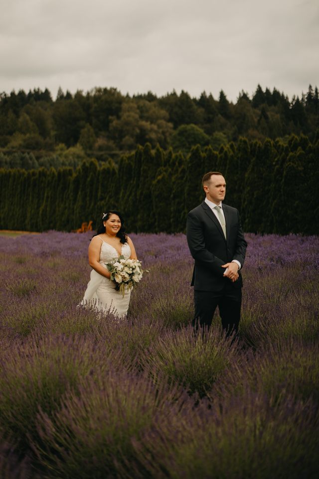 Featured photo from Outdoor Wedding at Woodinville Lavender in Redmond, Washington