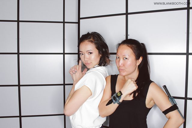 Featured photo from Ninja Themed Birthday Party Photobooth