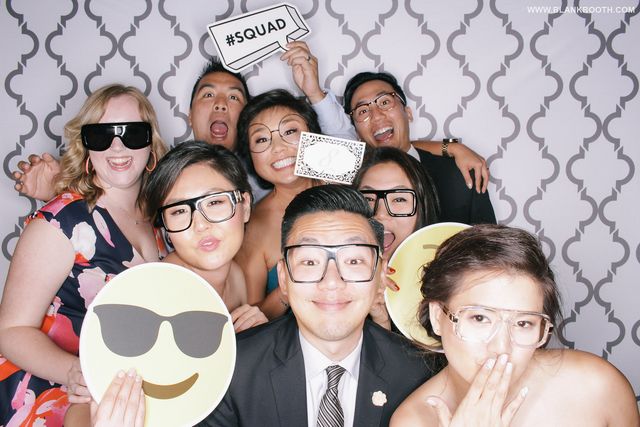 Featured photo from Fun Emoji Wedding Photobooth