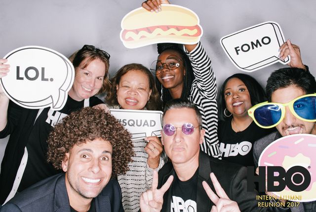 Featured photo from HBO Intern Alumni Reunion Photobooth