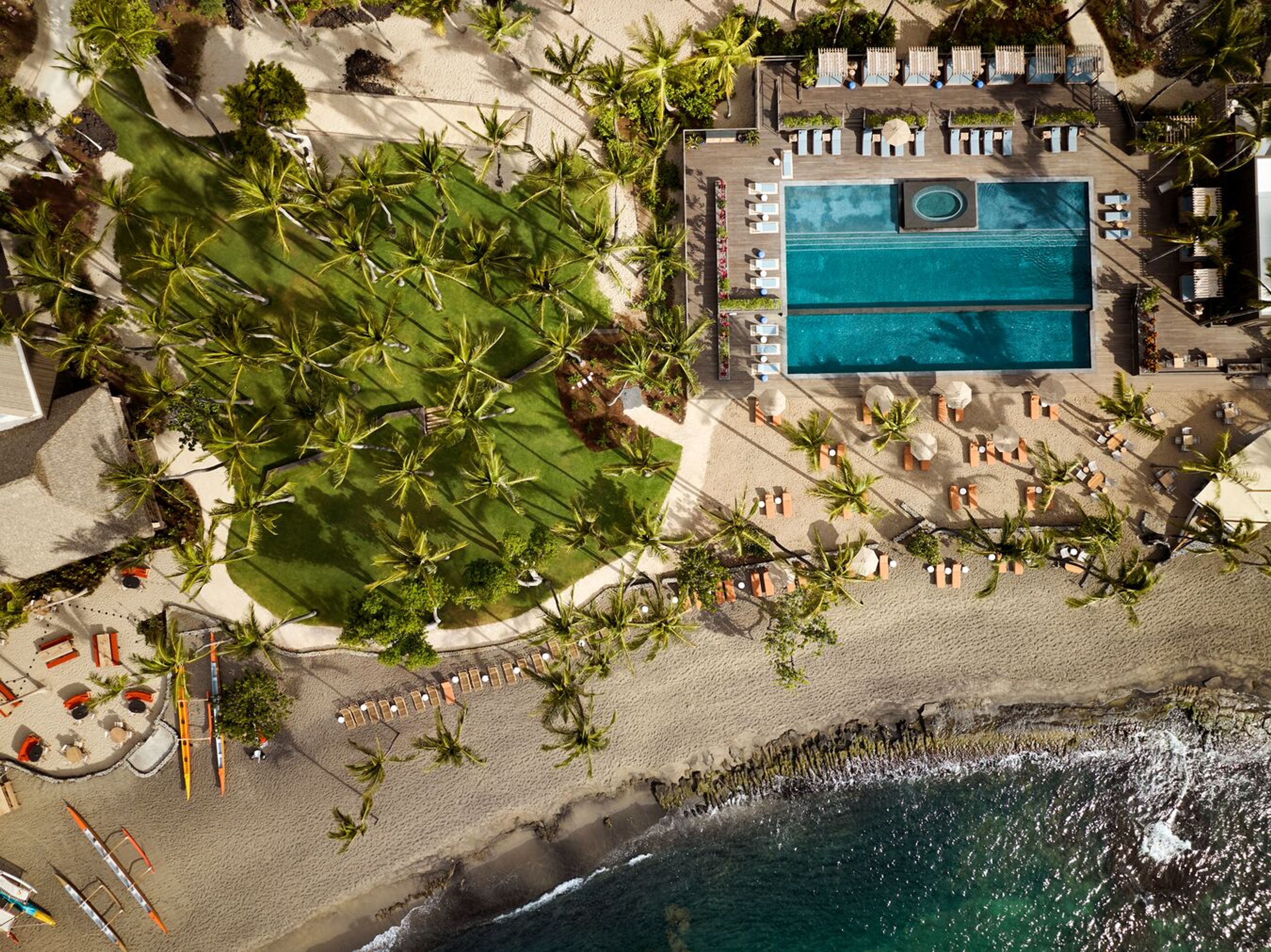 Kīpuka Nanea, an event space at Kona Village, A Rosewood Resort