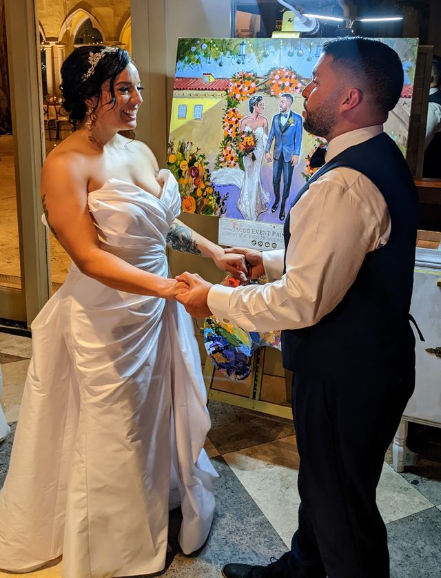 Featured photo from Live Wedding Painting at The Addison