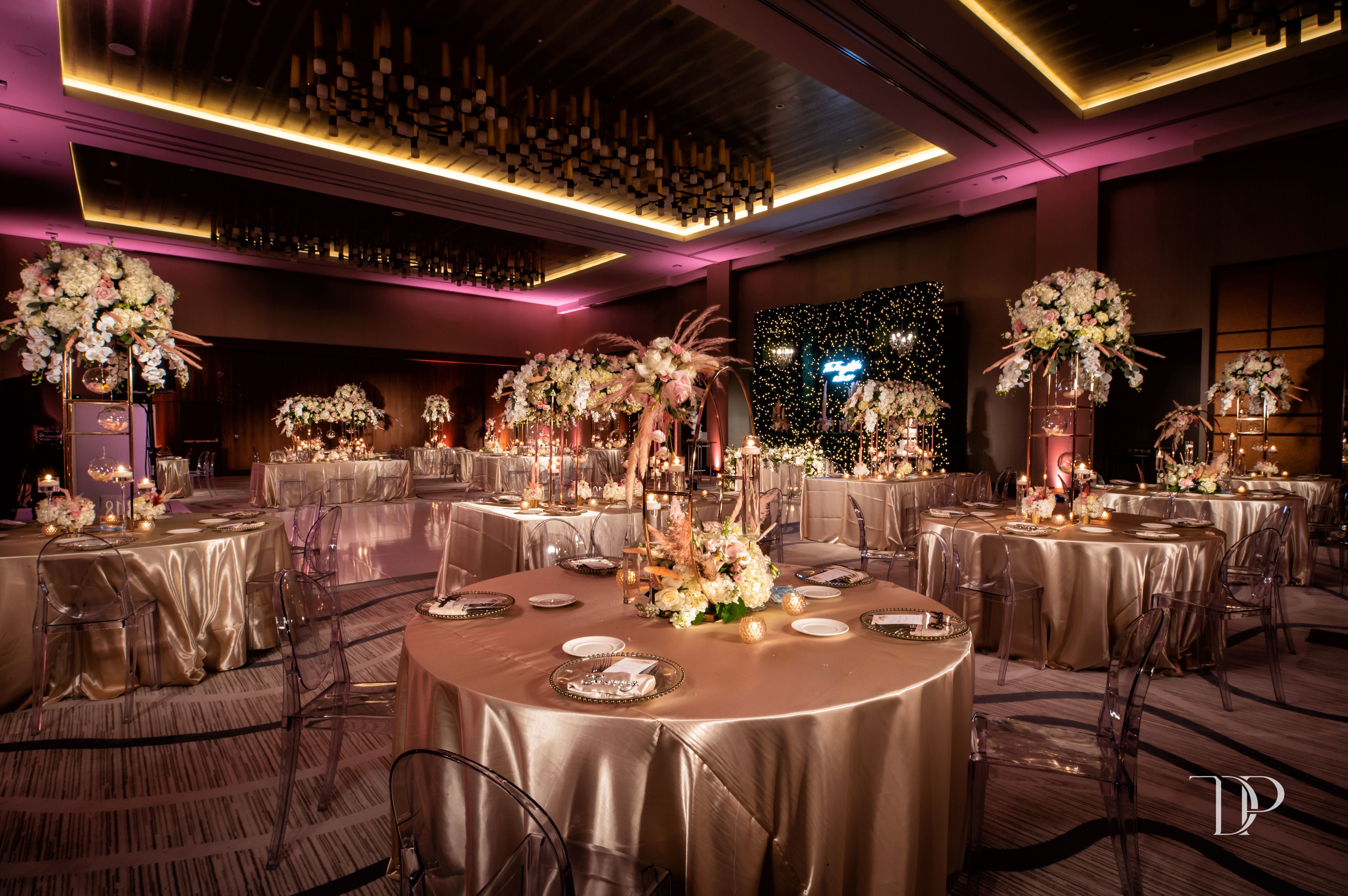 Ocean Ballroom, an event space at Conrad Fort Lauderdale Beach