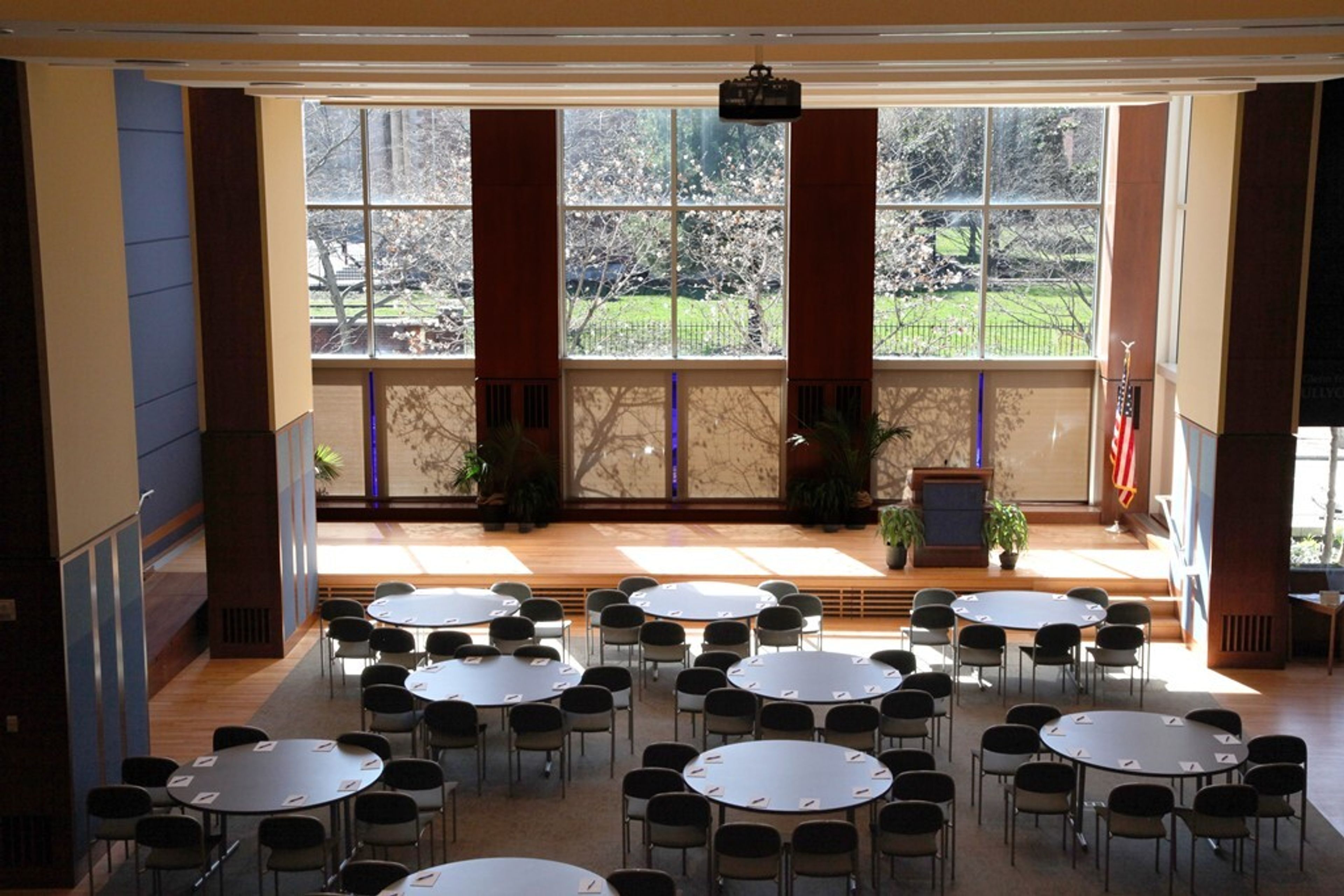 Ullyot Meeting Hall, an event space at Science History Institute