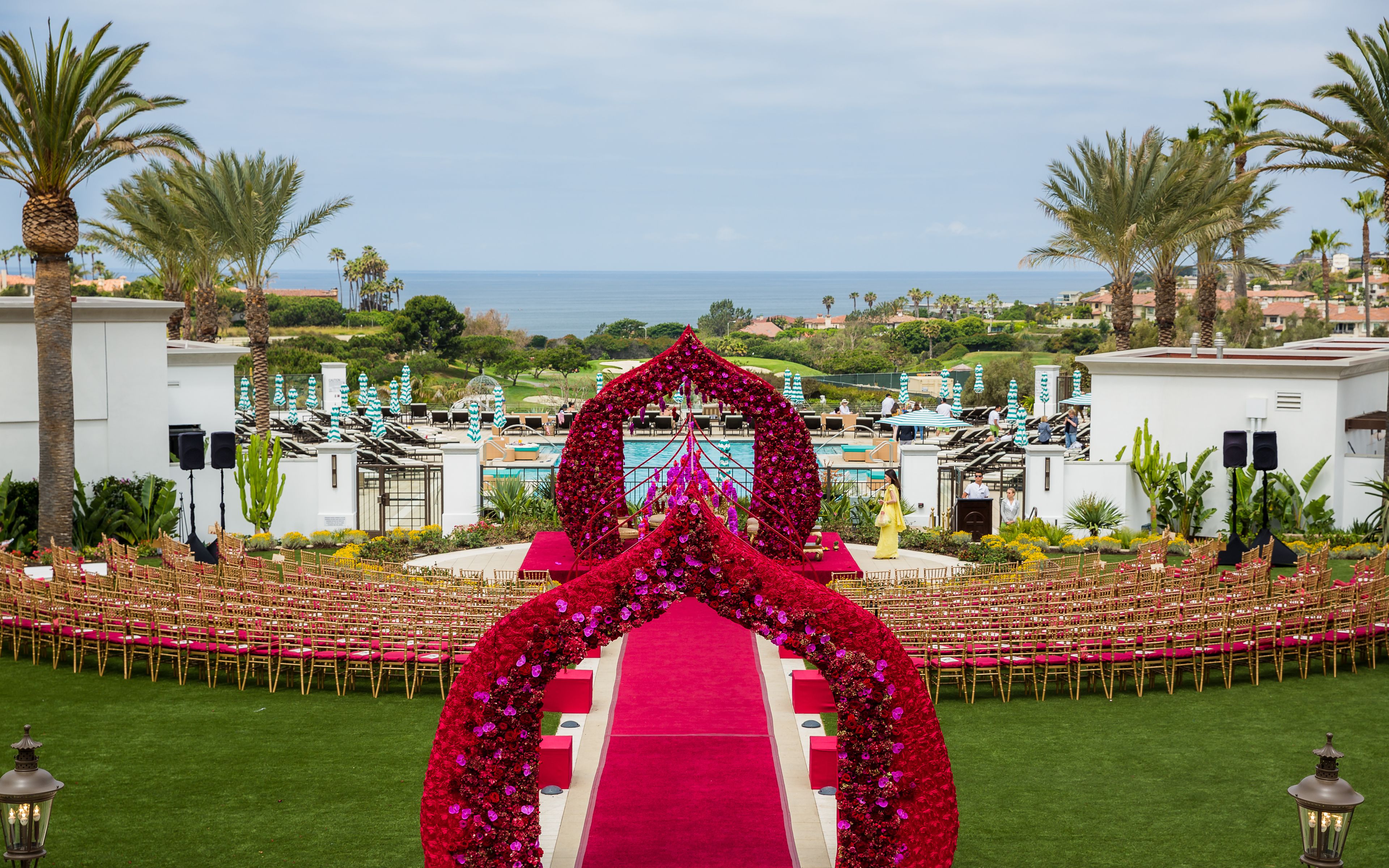 The Grand Lawn, an event space at Waldorf Astoria Monarch Beach Resort & Club