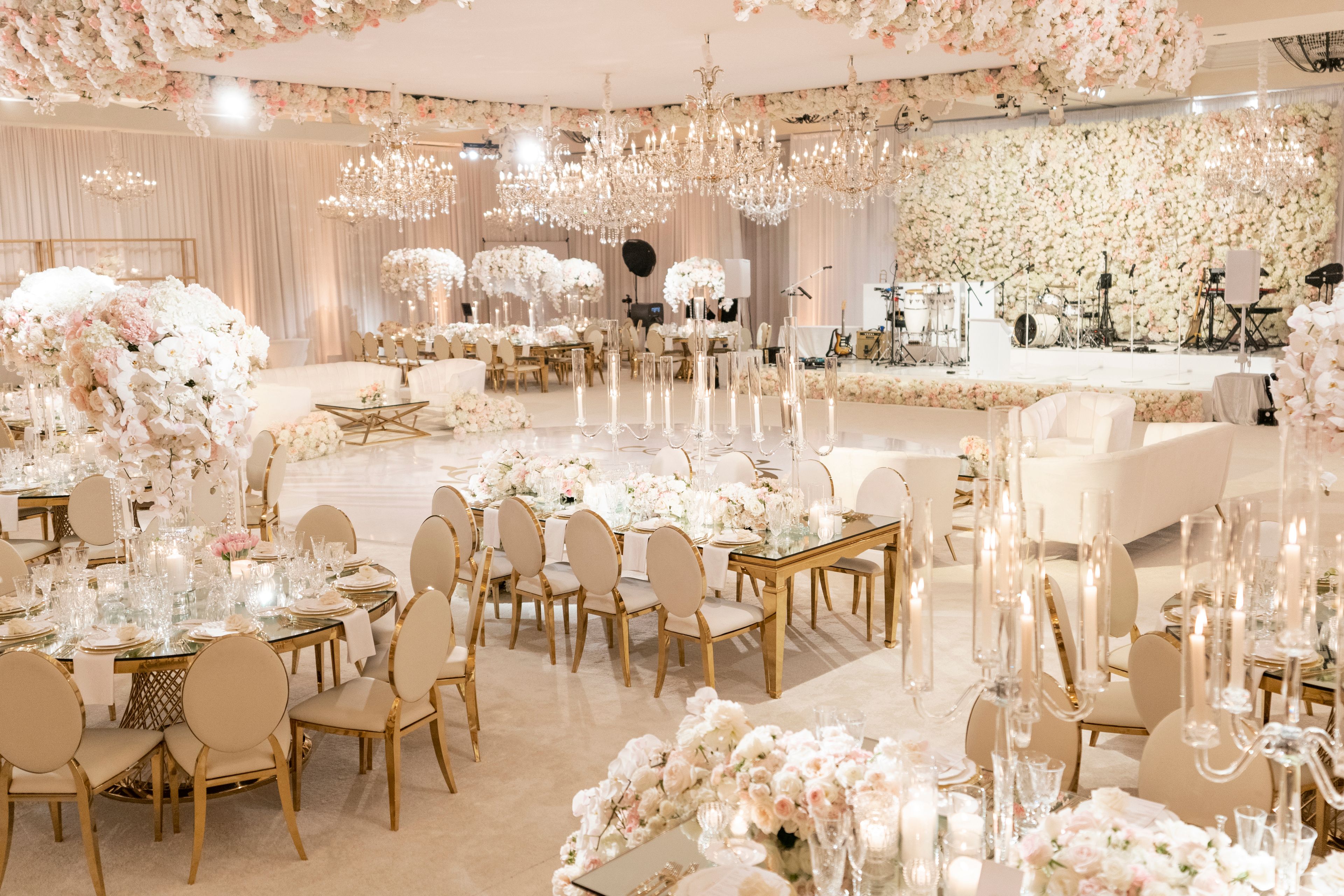 The Pacific Ballroom, an event space at Waldorf Astoria Monarch Beach Resort & Club