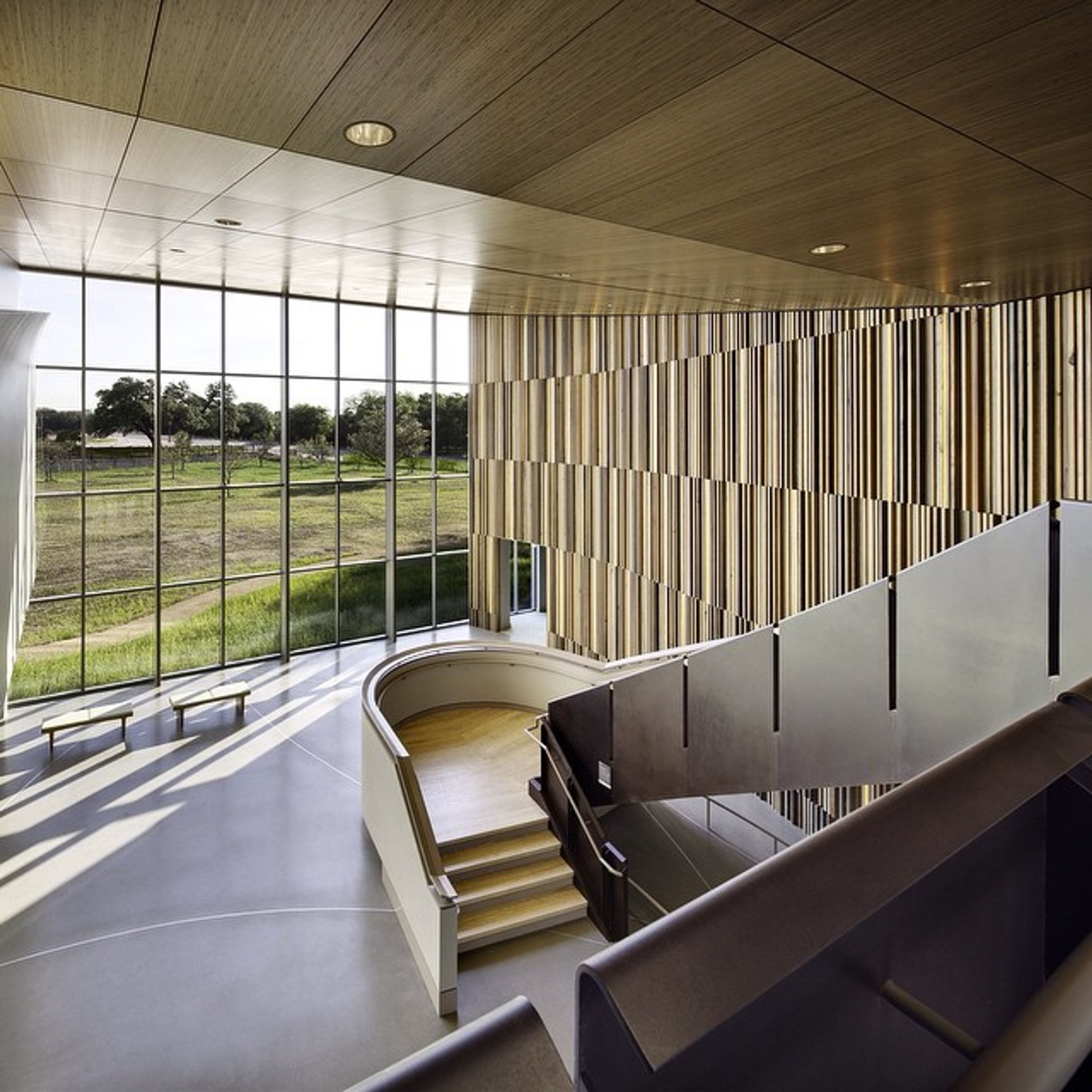 Atrium, an event space at Botanical Research Institute of Texas (BRIT)