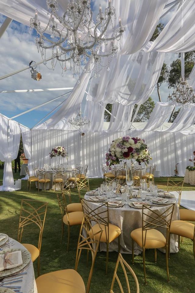 Featured photo from Draping and Chandeliers
