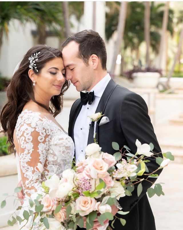 Featured photo from A sparkling crystal Hair pin for our bride.