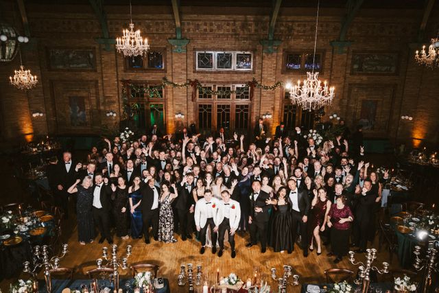 Featured photo from Witness This Opulent Wedding at Cafe Brauer with Romantic Serenades and Dance Floor Classics
