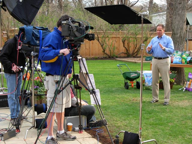 Featured photo from Back yard Live broadcast with expert