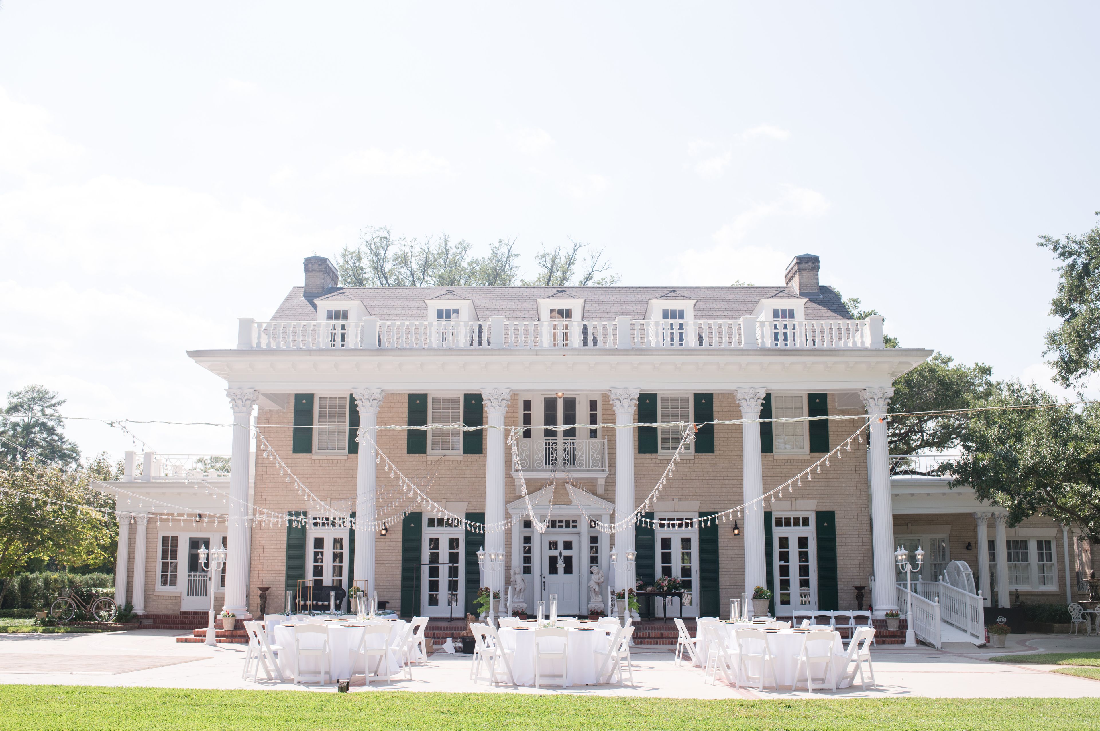 The Manor Veranda, an event space at The Gardens at Madeley Manor
