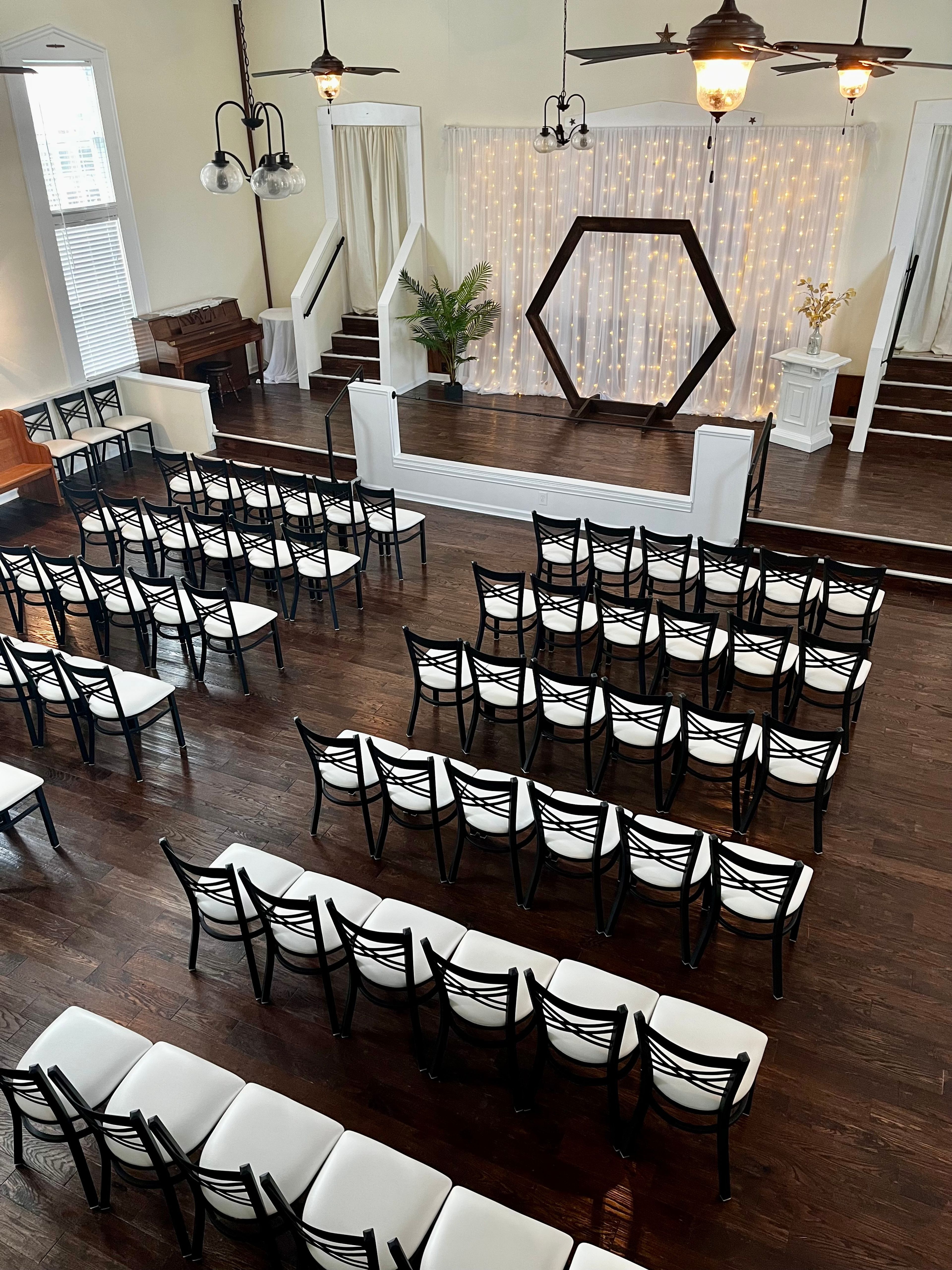 The Chapel & Courtyard, an event space at Celebration Hall - Wedding & Event Venue